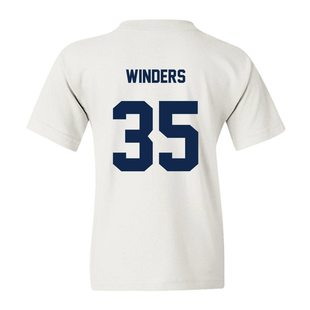 Butler - NCAA Baseball : Max Winders - Classic Shersey Youth T-Shirt-1