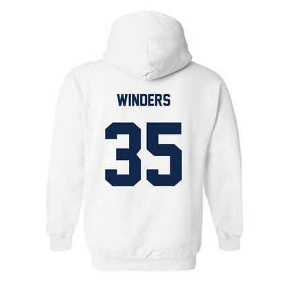 Butler - NCAA Baseball : Max Winders - Classic Shersey Hooded Sweatshirt-1