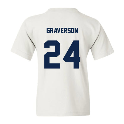 BU - NCAA Baseball : Cole Graverson - Classic Shersey Youth T-Shirt