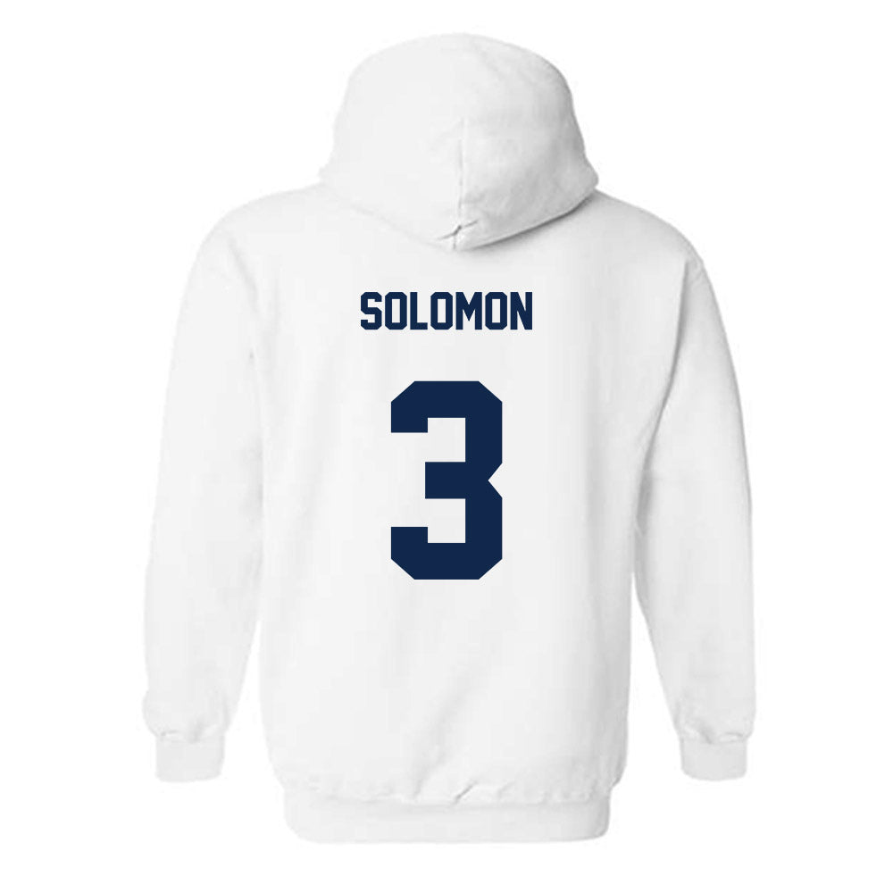 BU - NCAA Baseball : AJ Solomon - Classic Shersey Hooded Sweatshirt