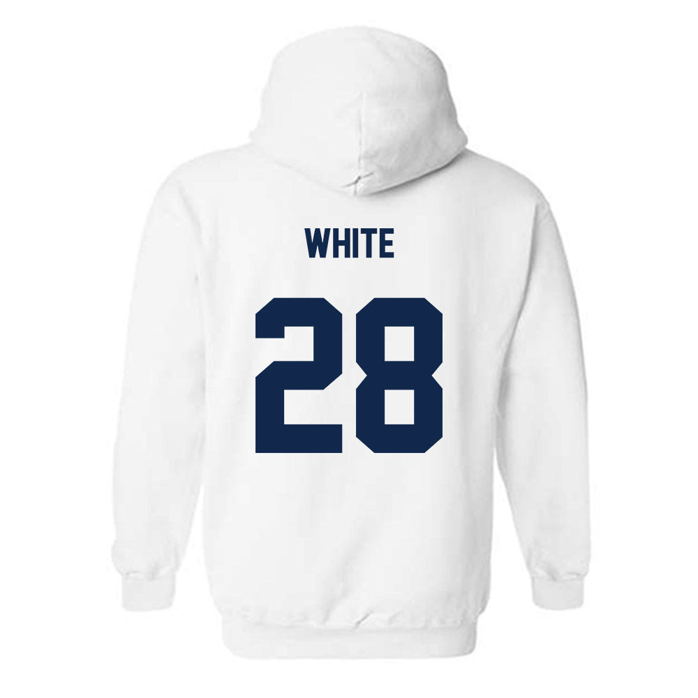 BU - NCAA Baseball : Seth White - Classic Shersey Hooded Sweatshirt