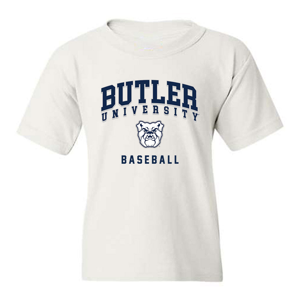 Butler - NCAA Baseball : Easton Moore - Classic Shersey Youth T-Shirt-0