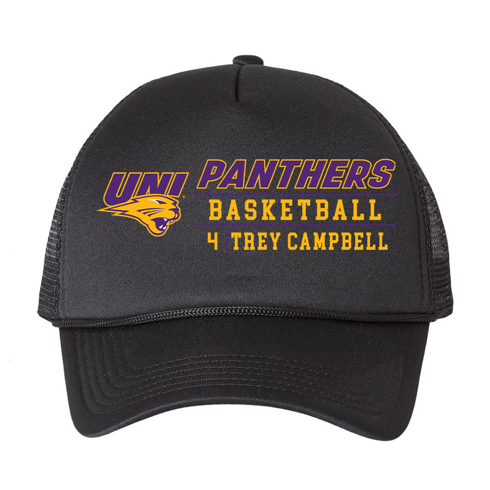 Northern Iowa - NCAA Men's Basketball : Trey Campbell - Trucker Hat