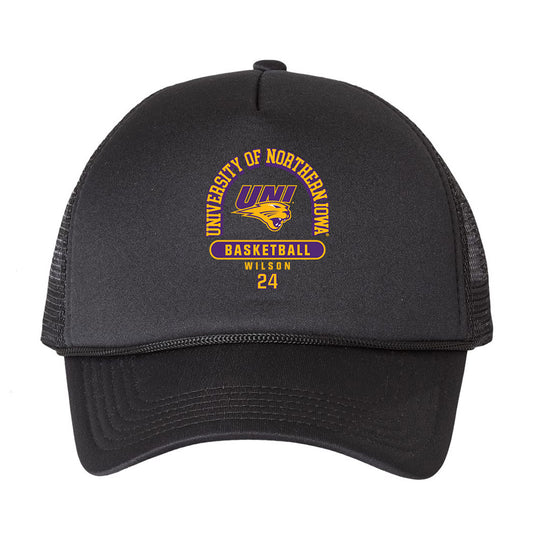 Northern Iowa - NCAA Men's Basketball : Jalen Wilson - Trucker Hat-0