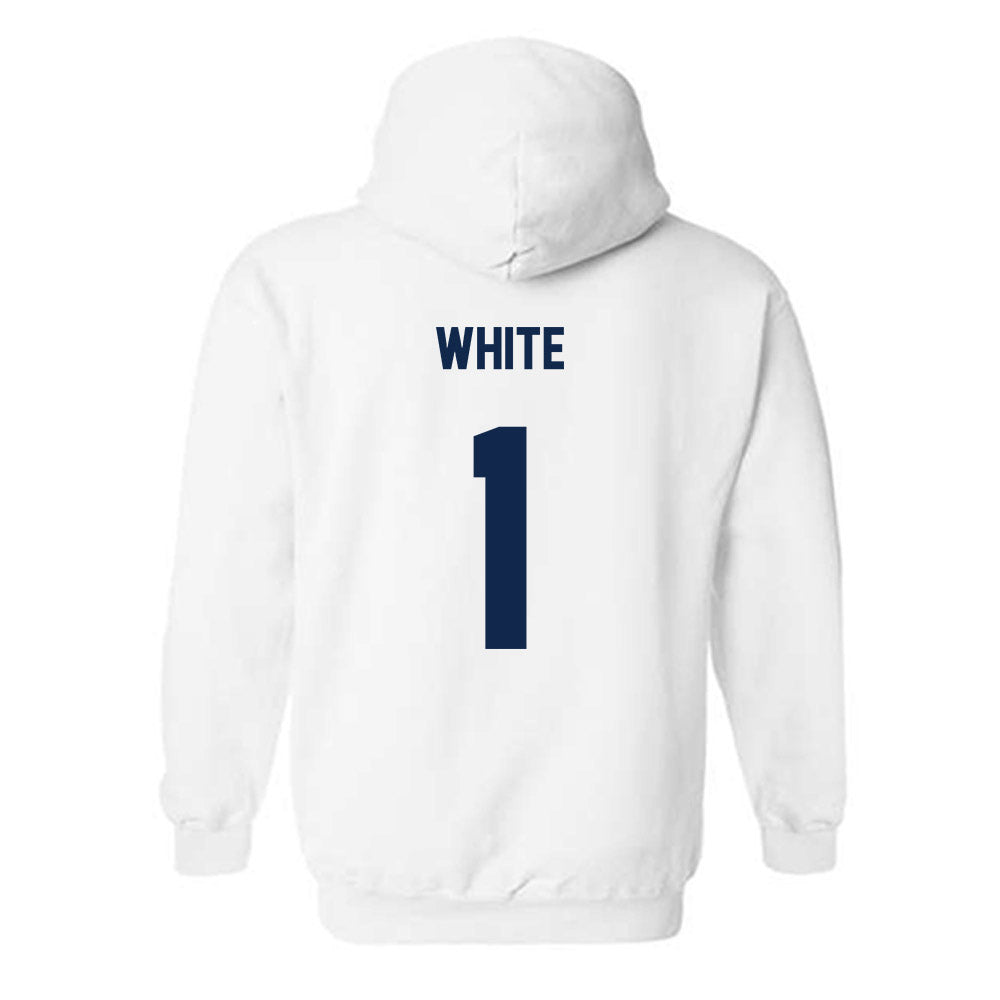 BU - NCAA Softball : Ella White - Classic Shersey Hooded Sweatshirt