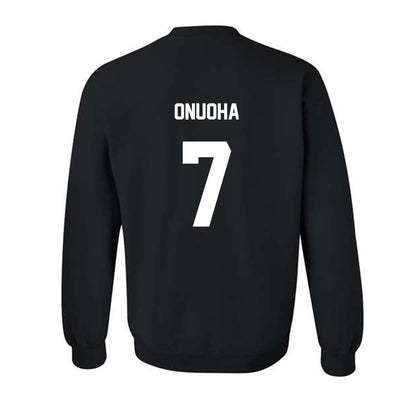 BU - NCAA Football : Onye Onuoha - Classic Shersey Crewneck Sweatshirt-1