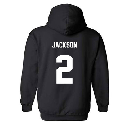 Butler - NCAA Men's Basketball : Jalen Jackson - Classic Shersey Hooded Sweatshirt-1