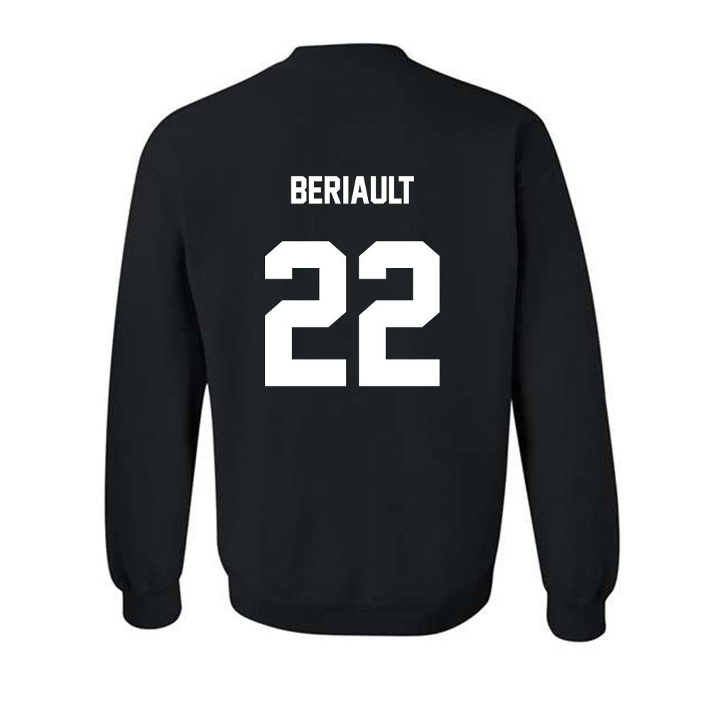 Butler - NCAA Football : Madden Beriault - Classic Shersey Crewneck Sweatshirt-1