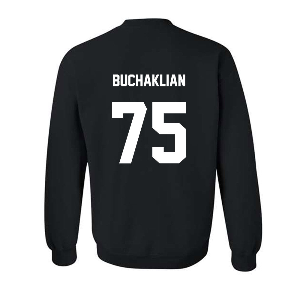 BU - NCAA Football : kevork buchaklian - Classic Shersey Crewneck Sweatshirt-1