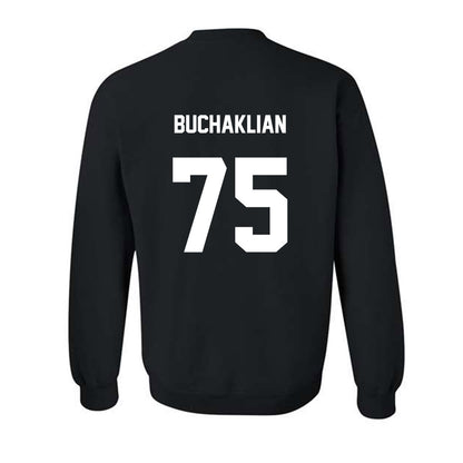 BU - NCAA Football : kevork buchaklian - Classic Shersey Crewneck Sweatshirt-1
