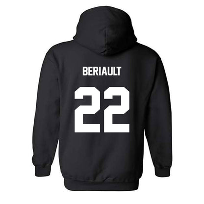 Butler - NCAA Football : Madden Beriault - Classic Shersey Hooded Sweatshirt-1
