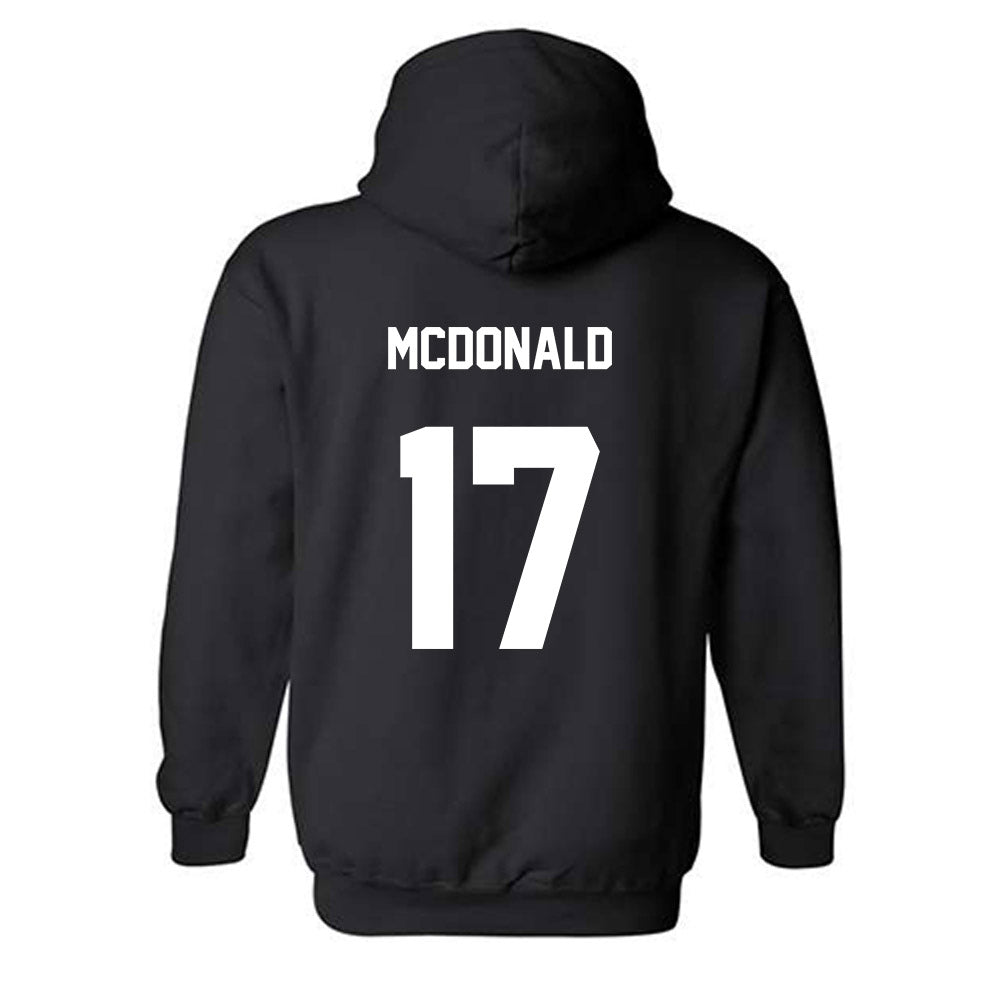 BU - NCAA Women's Volleyball : Zoe McDonald - Classic Shersey Hooded Sweatshirt
