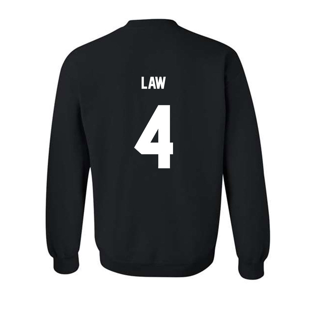 BU - NCAA Softball : Paxton Law - Classic Shersey Crewneck Sweatshirt-1