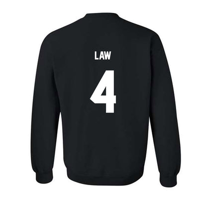 BU - NCAA Softball : Paxton Law - Classic Shersey Crewneck Sweatshirt-1