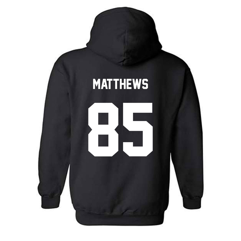 BU - NCAA Football : Blake Matthews - Classic Shersey Hooded Sweatshirt-1