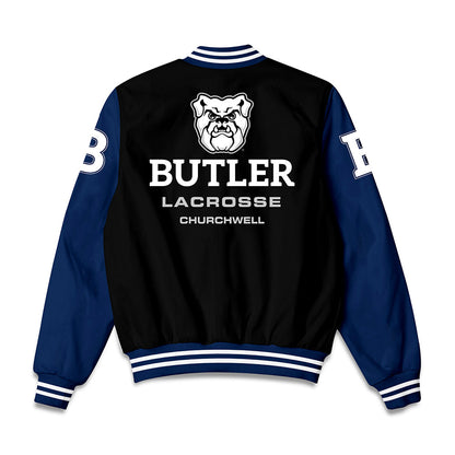 Butler - NCAA Women's Lacrosse : Grace Churchwell - Bomber Jacket-1