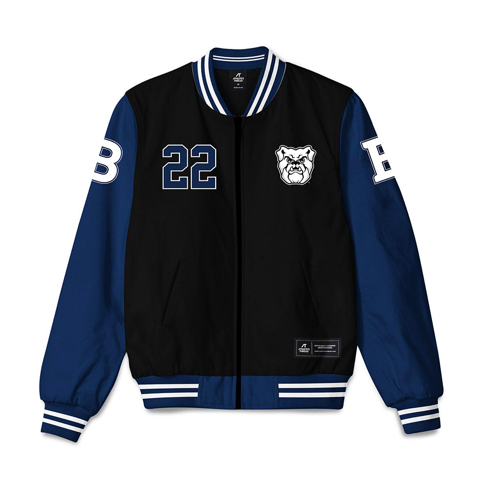 Butler - NCAA Football : Madden Beriault - Bomber Jacket-0