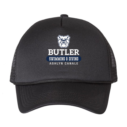 Butler - NCAA Women's Swimming & Diving : Ashlyn Canale - Trucker Hat-0