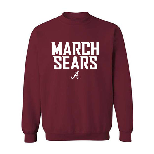 Alabama - NCAA Men's Basketball : Mark Sears - Crewneck Sweatshirt March Sears