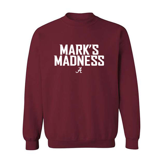 Alabama - NCAA Men's Basketball : Mark Sears - Crewneck Sweatshirt Marks Madness