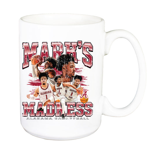 Alabama - NCAA Men's Basketball : Mark Sears - Mug Mark’s Madness