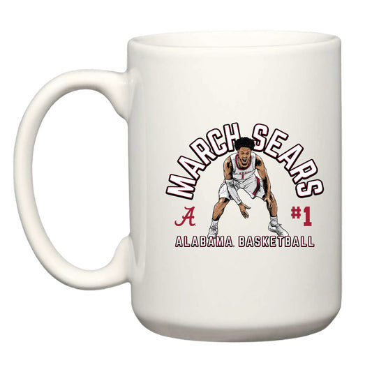 Alabama - NCAA Men's Basketball : Mark Sears - Coffee Mug