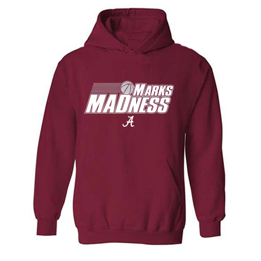Alabama - NCAA Men's Basketball : Mark Sears - Hooded Sweatshirt Marks Madness