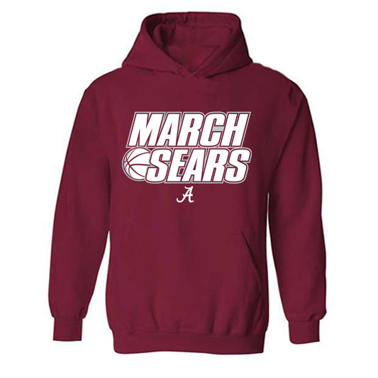 Alabama - NCAA Men's Basketball : Mark Sears - Hooded Sweatshirt March Sears