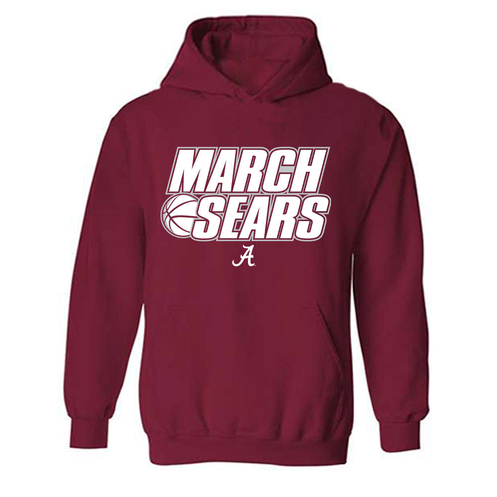 Alabama - NCAA Men's Basketball : Mark Sears - Hooded Sweatshirt-0