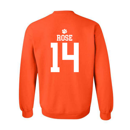 Clemson - NCAA Women's Basketball : Rachael Rose - Sports Shersey Crewneck Sweatshirt-1