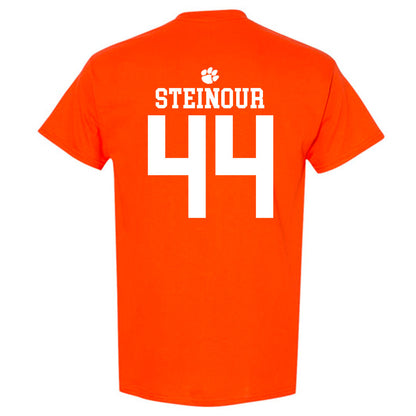 Clemson - NCAA Men's Basketball : Trent Steinour - Sports Shersey T-Shirt-1