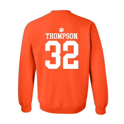 Clemson - NCAA Women's Basketball : Raven Thompson - Sports Shersey Crewneck Sweatshirt-1