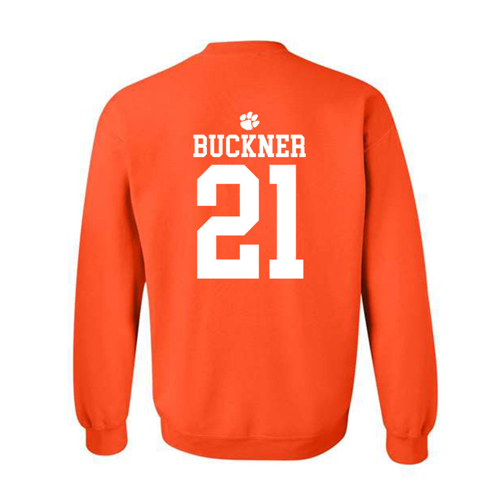 Clemson - NCAA Men's Basketball : Ace Buckner - Sports Shersey Crewneck Sweatshirt-1
