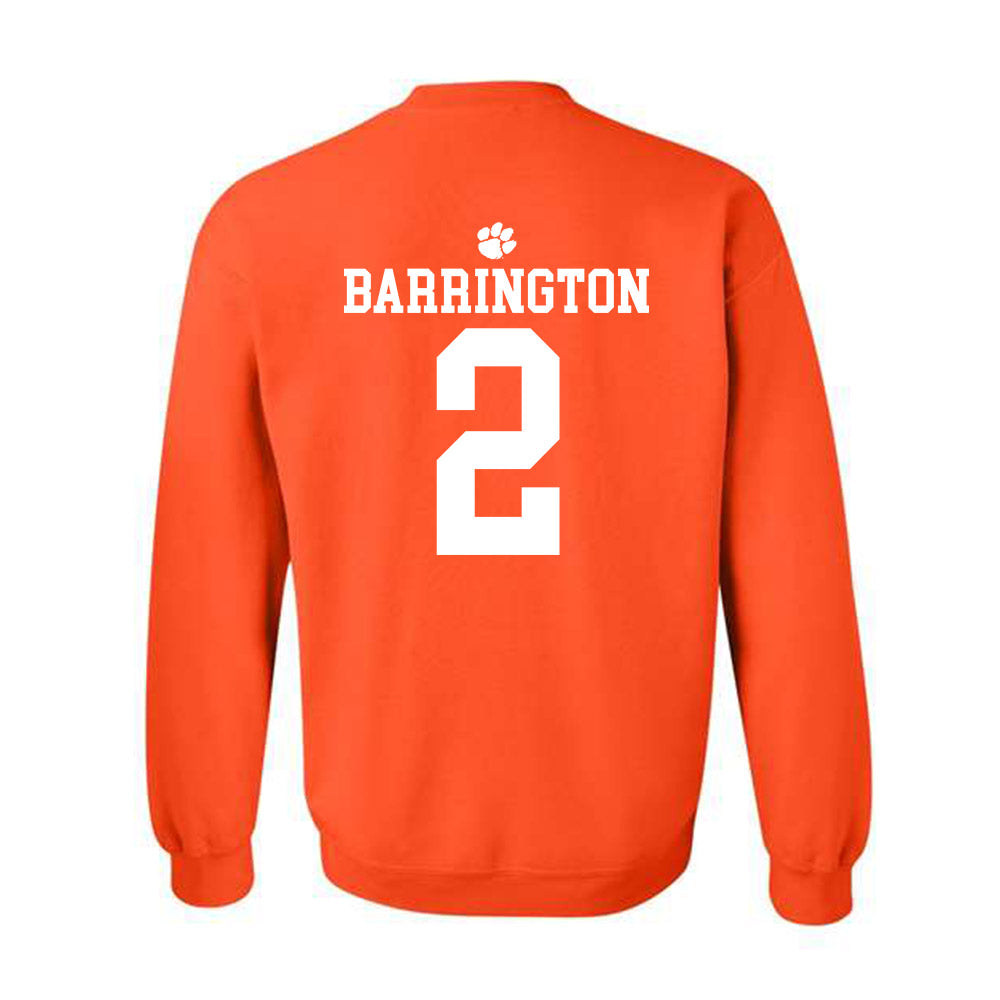 Clemson - NCAA Women's Basketball : Kinsley Barrington - Sports Shersey Crewneck Sweatshirt