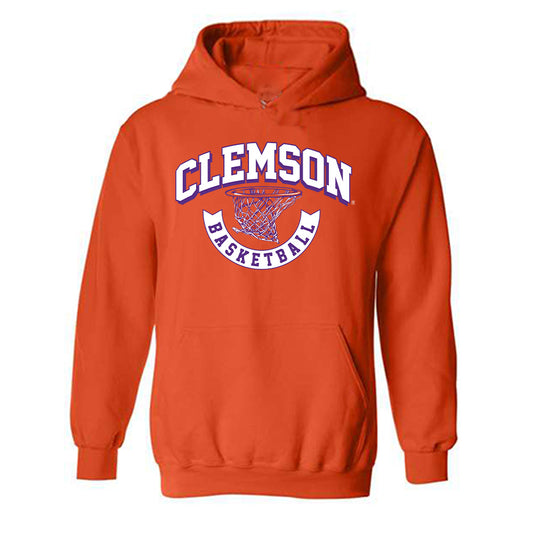 Clemson - NCAA Women's Basketball : Jakerra Butler - Sports Shersey Hooded Sweatshirt-0