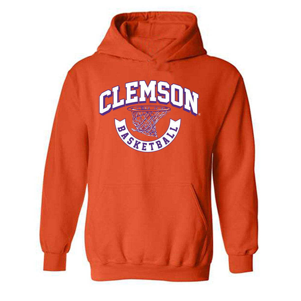 Clemson - NCAA Men's Basketball : Del Jones - Sports Shersey Hooded Sweatshirt