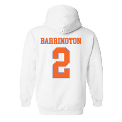 Clemson - NCAA Women's Basketball : Kinsley Barrington - Sports Shersey Hooded Sweatshirt