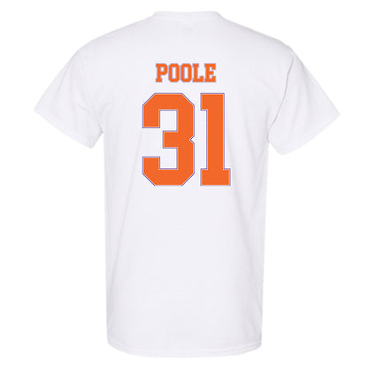 Clemson - NCAA Women's Basketball : Anya Poole - Sports Shersey T-Shirt-1