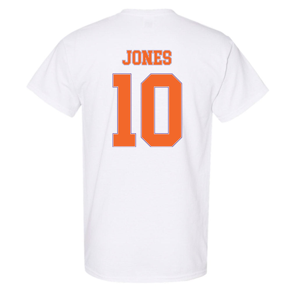 Clemson - NCAA Men's Basketball : Del Jones - Sports Shersey T-Shirt