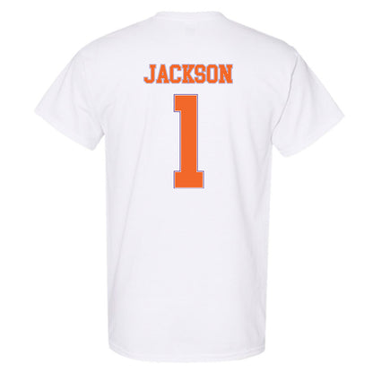 Clemson - NCAA Women's Basketball : Amaia Jackson - Sports Shersey T-Shirt-1