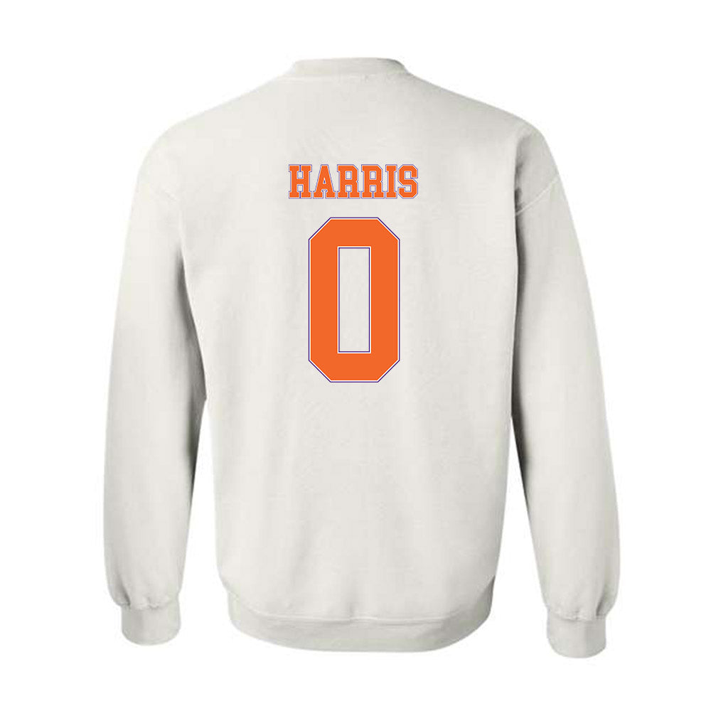 Clemson - NCAA Women's Basketball : Holland Harris - Sports Shersey Crewneck Sweatshirt-1