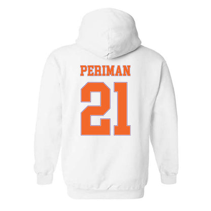 Clemson - NCAA Women's Basketball : Hadley Periman - Sports Shersey Hooded Sweatshirt-1