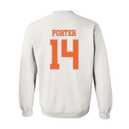 Clemson - NCAA Women's Basketball : Addie Porter - Sports Shersey Crewneck Sweatshirt-1