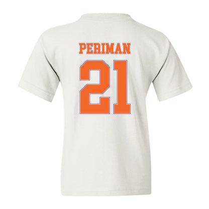 Clemson - NCAA Women's Basketball : Hadley Periman - Sports Shersey Youth T-Shirt-1