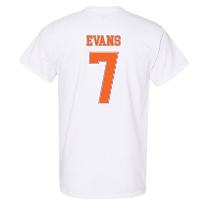 Clemson - NCAA Women's Basketball : Summah Evans - Sports Shersey T-Shirt-1