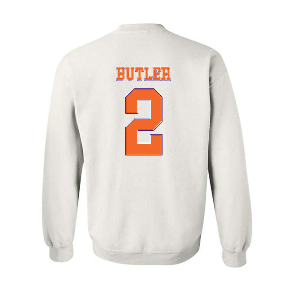 Clemson - NCAA Women's Basketball : Jakerra Butler - Sports Shersey Crewneck Sweatshirt-1