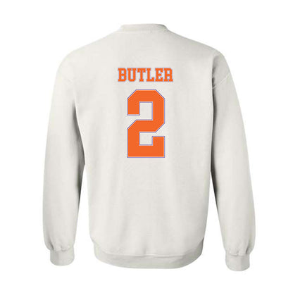 Clemson - NCAA Women's Basketball : Jakerra Butler - Sports Shersey Crewneck Sweatshirt-1