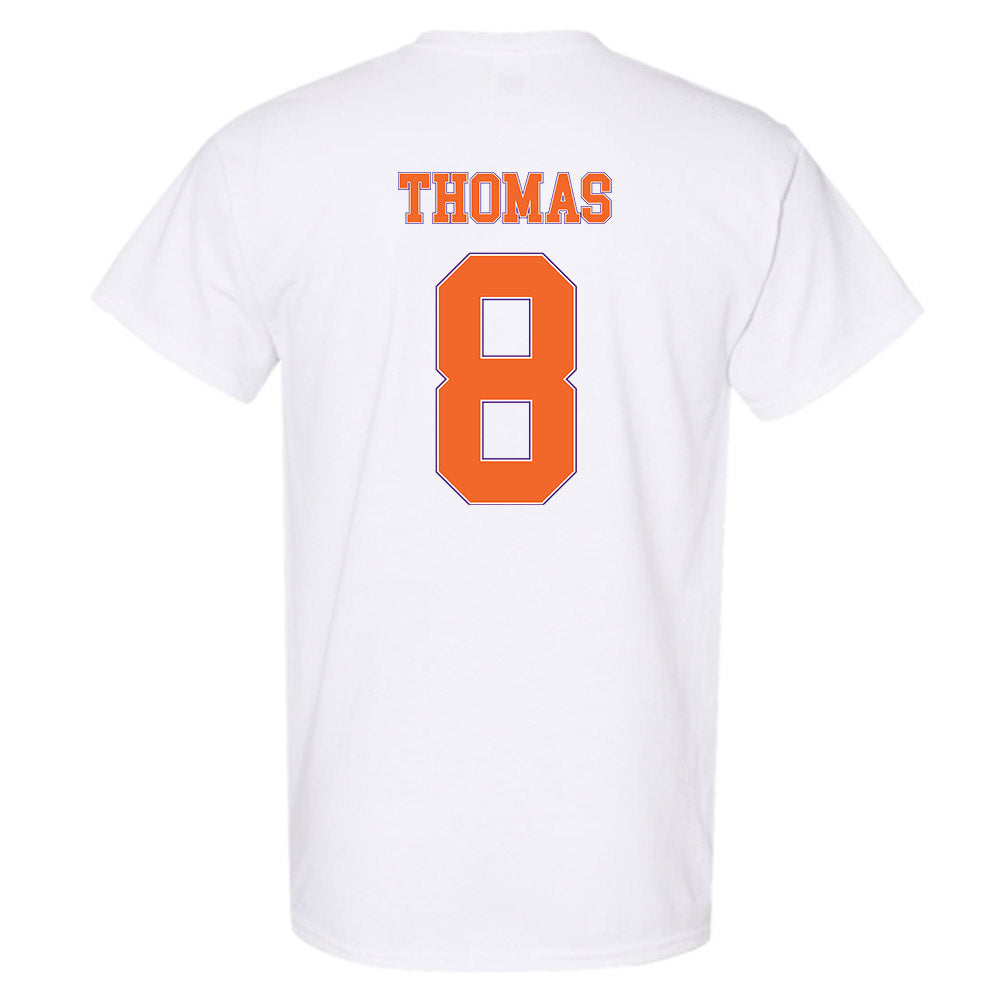 Clemson - NCAA Men's Basketball : Dallas Thomas - Sports Shersey T-Shirt-1