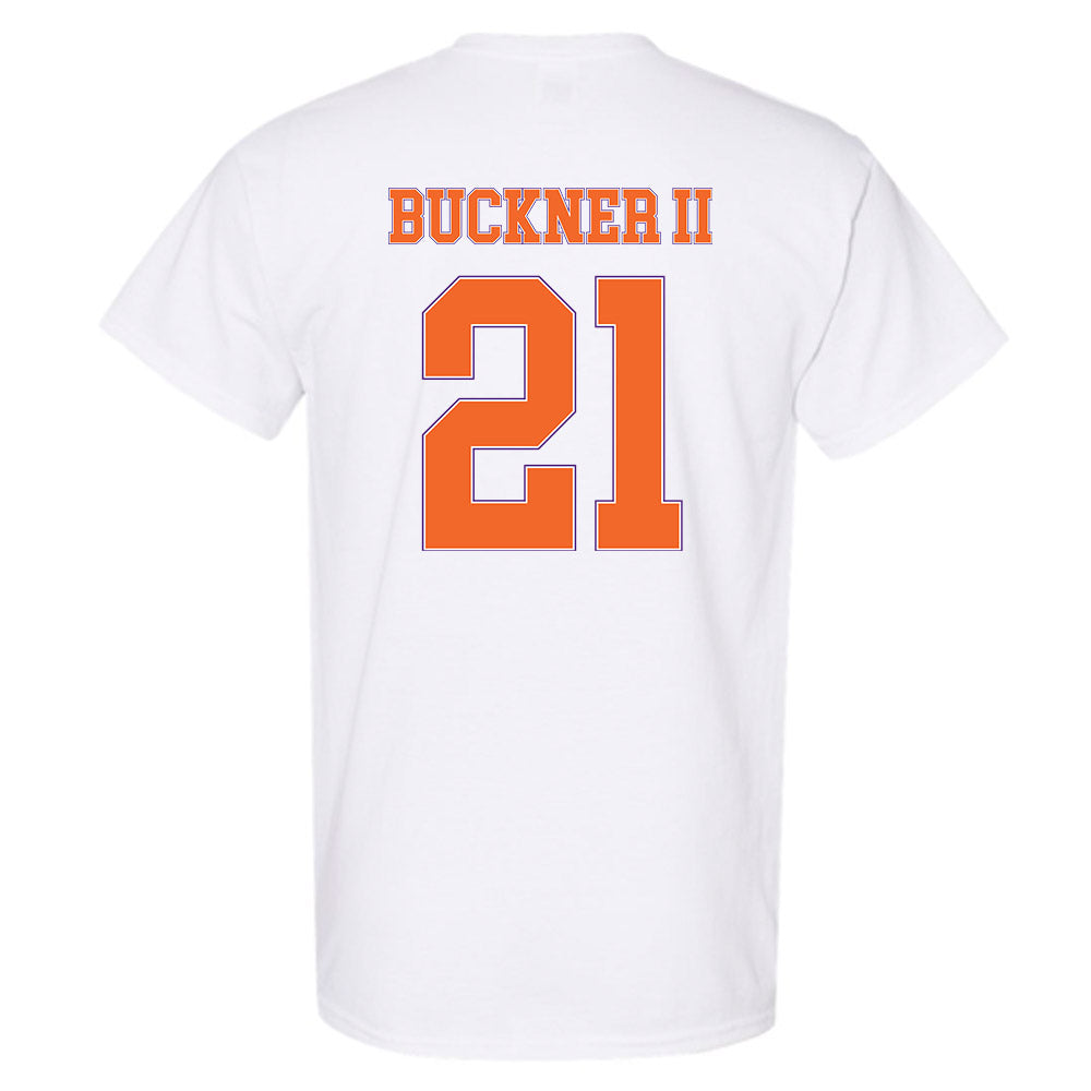 Clemson - NCAA Men's Basketball : Ace Buckner II - Sports Shersey T-Shirt-1