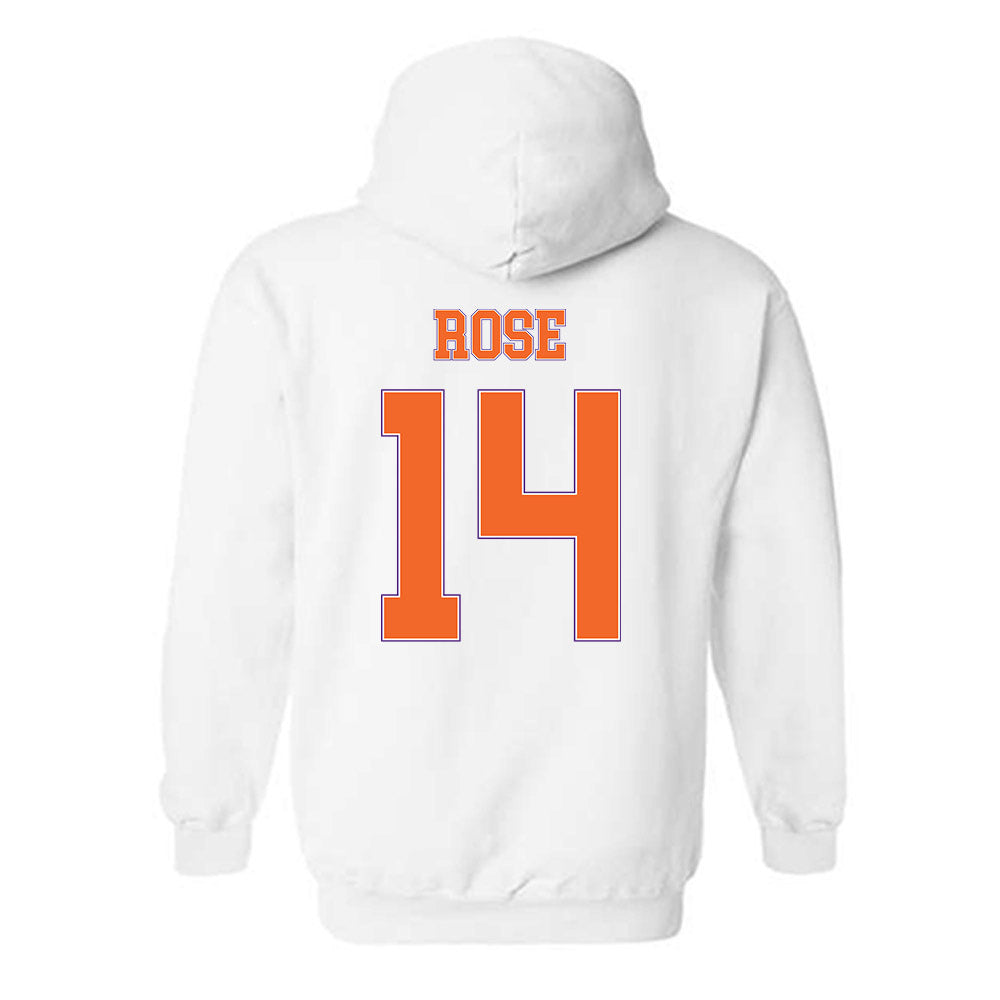 Clemson - NCAA Women's Basketball : Rachael Rose - Sports Shersey Hooded Sweatshirt-1
